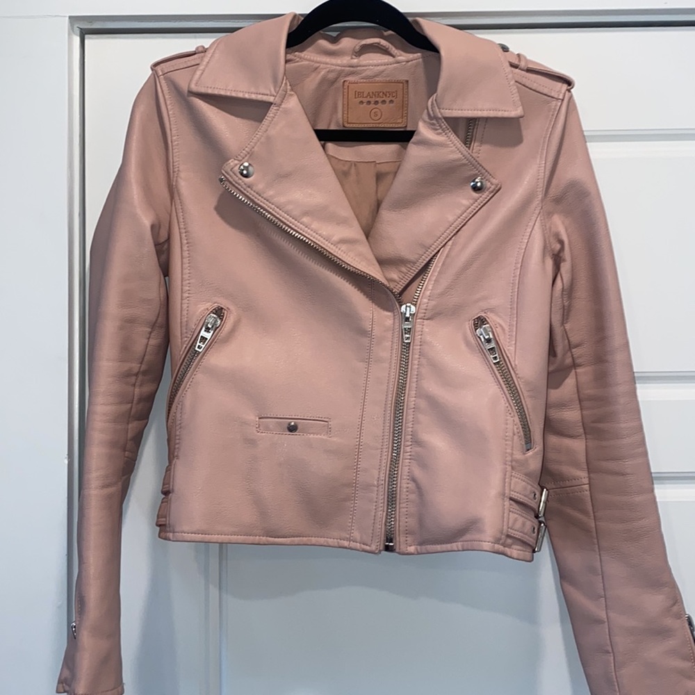 Pink moto jacket - Picture 2 of 3